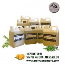 น้ำมันนวดตัวสำหรับสปา เลือกกลิ่นที่คุณต้องการ 100% NATURAL - 1000 มล
