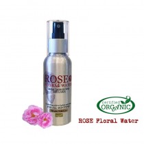 Rose Floral Water น้ำดอกกุหลาบ Organic Rosa Damascena -100ml บัลแกเรีย