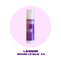 Organic Lip Balm ลิป บาล์ม Lavender -ออร์แกนิค 5g