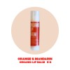 Organic Lip Balm ลิป บาล์ม Orange & Mandarin -ออร์แกนิค 5g -LP-ORO-02