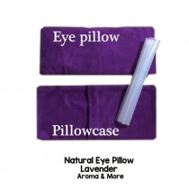 Herbal Eye Pillow-Chamomile & Lavender (Good for cold and warm) Purple -Black color