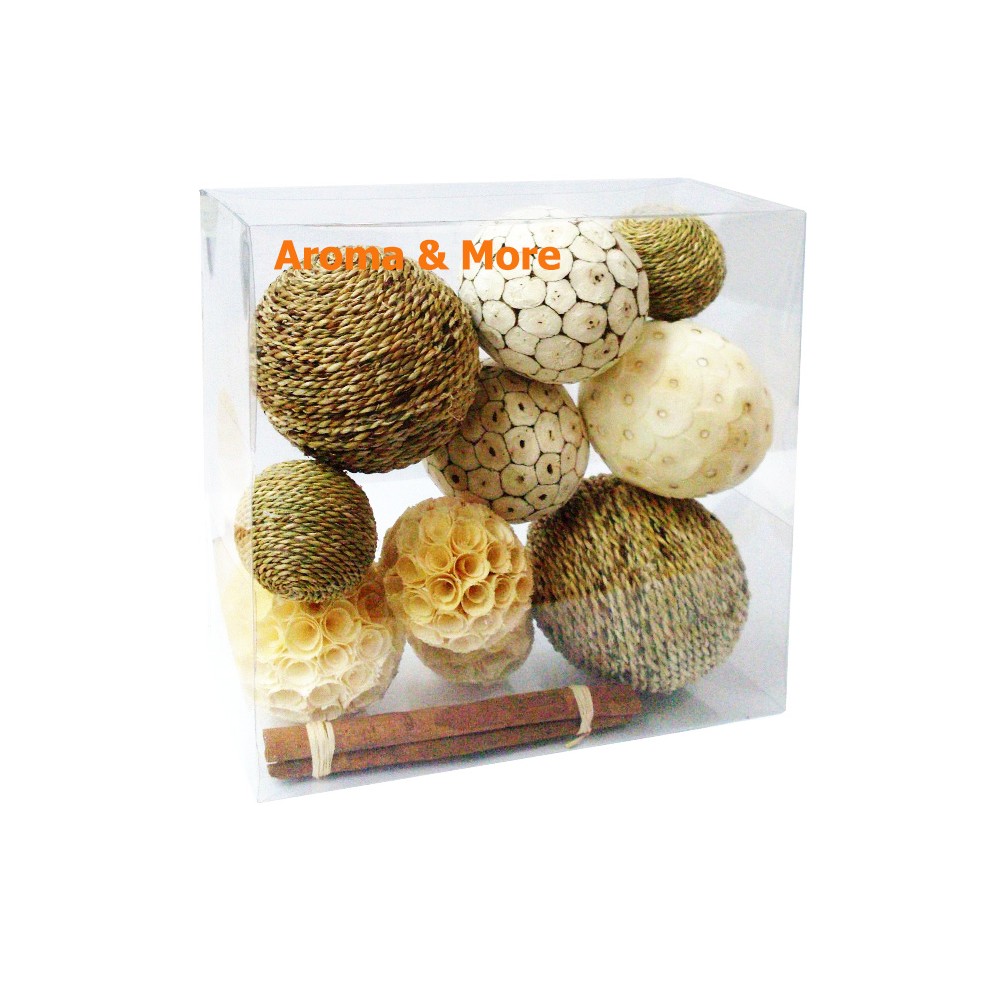 Natural Handmade Solar Ball Assorted -With Different size and Texture .