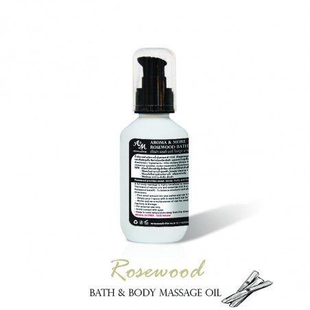 Rosewood น้ำมันนวดตัวอโรมาโรสวูด Bath & Body Massage Oil - Professional Size (PF-RM-19)
