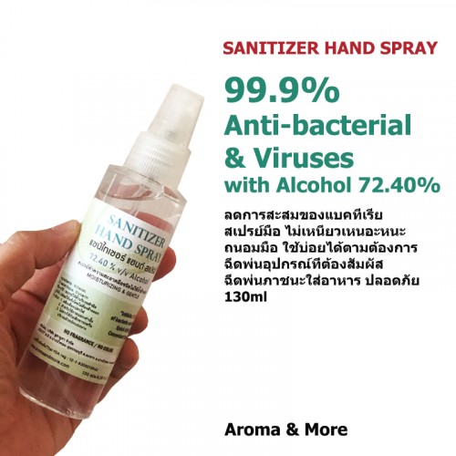 Sanitizer Hand Spray 72.4%...