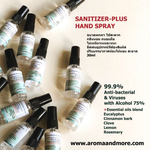 Sanitizer PLUS Hand Spray...