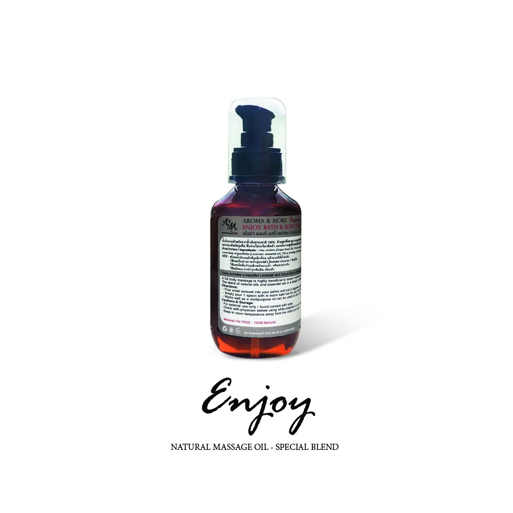 Enjoy Bath & Body Massage Oil Blend -100% natural