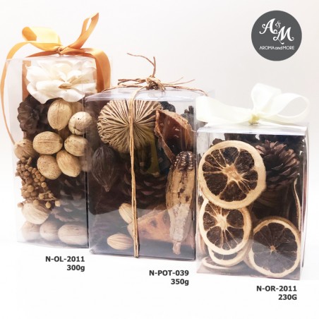 Potpourri Assorted/Mixed (Natural color)–Unscented 300g :P-OL-2011