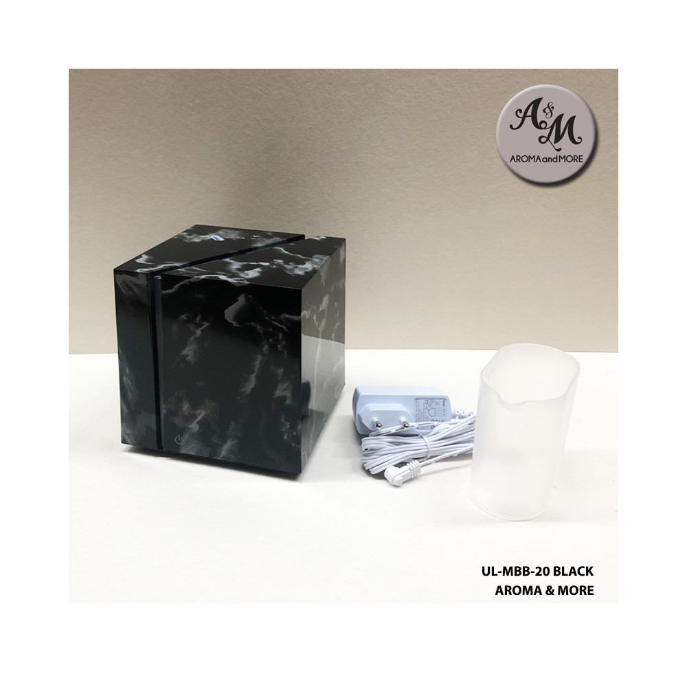 Aroma Ultrasonic Essential Oil Diffuser  -200 ML  Modern design-Black Marble Printed