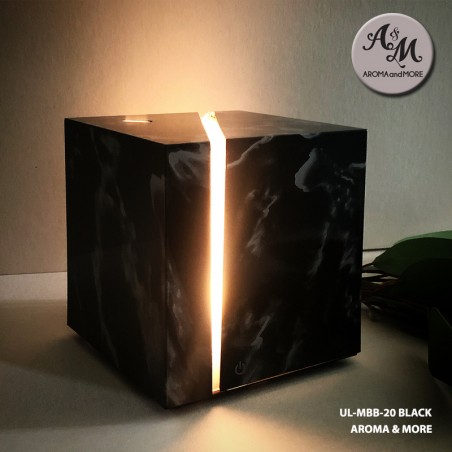 Aroma Ultrasonic Essential Oil Diffuser  -200 ML  Modern design-Black Marble Printed