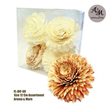 Solar  Flower Handmade - Room Diffuser 12 CM X 4 PCS