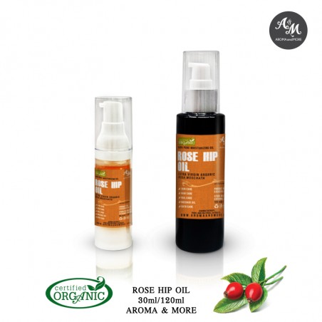 Rose Hip Oil, Extra Virgin - Certified Organic, Chile