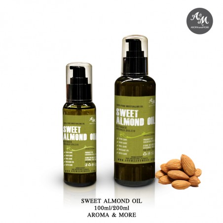 Sweet Almond Oil , Refined  น้ำมันสวีทอัลมอลด์บริสุทธิ์, Spain (Cosmetic grade)