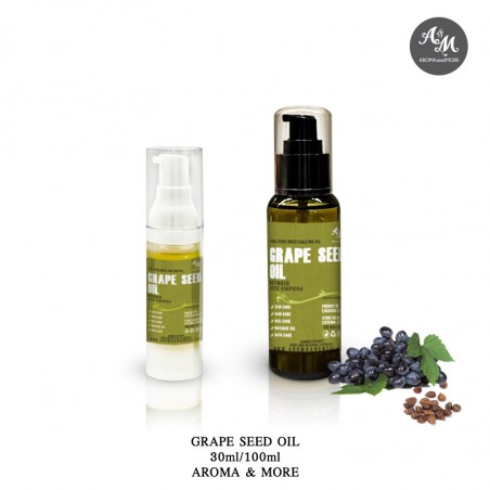 Grape Seed Oil, Coldpressed - Turkey (Cosmetic Grade)