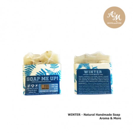 Winter-Natural Aromatic handmade Soap สบู่สูตรธรรมชาติ- วินเทอร์ 70g