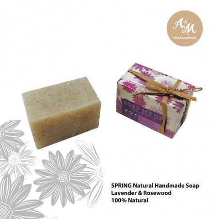 SPRING - Natural Aromatic Handmade Soap สบู่สูตรธรรมชาติ-ทำมือ 70g