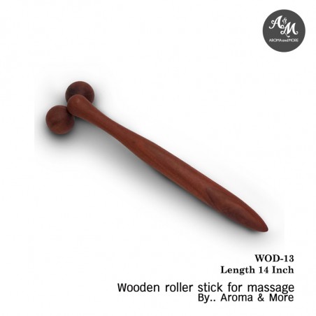 WOODEN Massage Roller  -Thai hardwood Length 14 inch