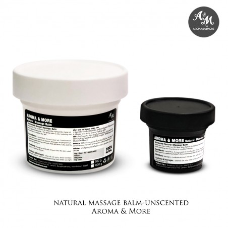 Natural Balm with Organic shea butter- Unscented - All In One 75/500/1000G