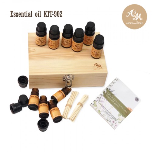 Essential Oil Starter Kit -- Set of 6 Essential oils and accessories