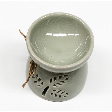 Ceramic Burner (Glaze Siradol) Large size 14x14cm good for Spa & Lobby