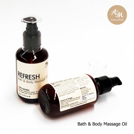Refresh Bath & Body Massage Oil Blend -To refresh your body & mind