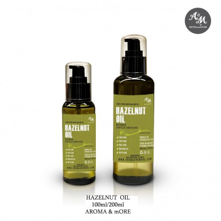 Hazelnut Oil- Refined น้ำมันฮาเซลนัท  รีไฟน์ - Spain (Cosmetic grade)