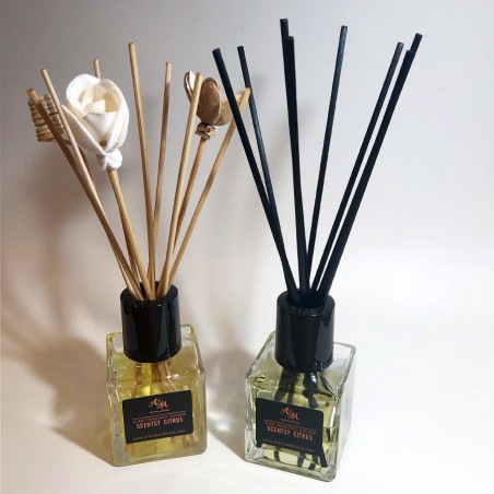 Fiber reed sticks diffuser – ก้านไฟเบอร์ กระจายกลิ่นน้ำหอมสีดำ ช่วยกระจายกลิ่นน้ำหอมปรับอากาศอโรมา REDF-050