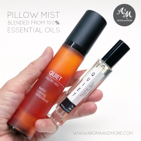 QUIET Pillow Mist-สเปรย์ฉีดหมอน ผ้าห่ม กลิ่นหอมเพื่อการพักผ่อน หลับง่าย หลับลึก 10ml,50ml