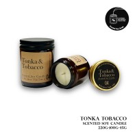04-Tonka Tobacco เทียนหอม ทองก้า โทแบคโค่  ผสานด้วยกลิ่นไวน์ หอมอบอุ่น สบาย