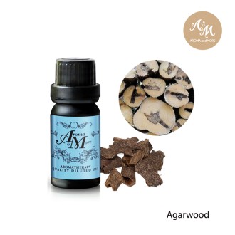 Agarwood Essential oil (Oud) น้ำมันหอมระเหยไม้กฤษณา ชนิดเจือจาง 10% ไทย