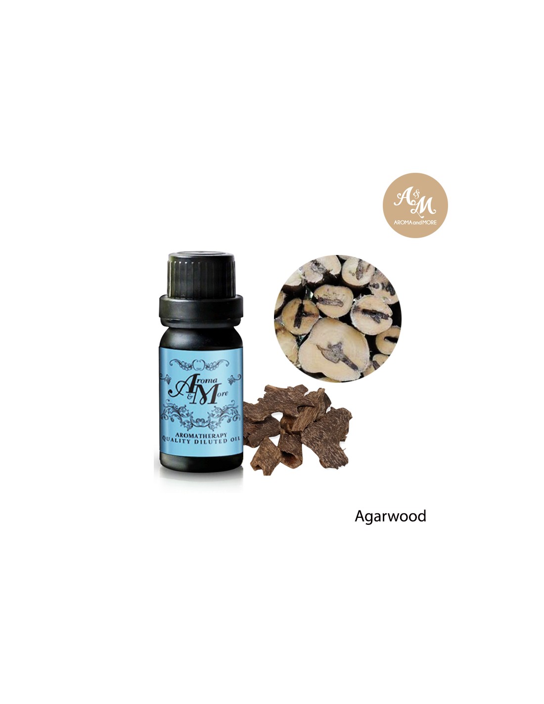 Agarwood Oud Pure Natural Essential Oil 15ml Aquillaria agollocha by Bangota