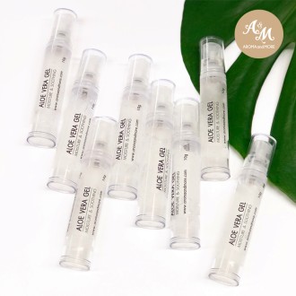 Aloe Vera Gel - Moisture & Soothing อโล เวร่า เจล บำรุงผิวหน้าล้ำลึก หอมกลิ่นกุหลาบแท้  10g/50g