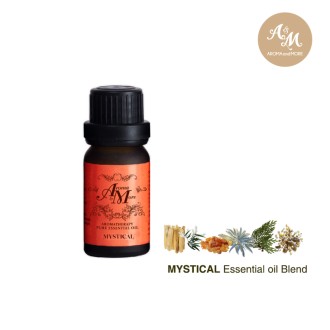 Mystical ให้ความรู้สึกมนต์ขลัง กลิ่นหอมนุ่มยกระดับอารมณ์ เสริมสร้างพลังงานบวก Essential oil 100% blend