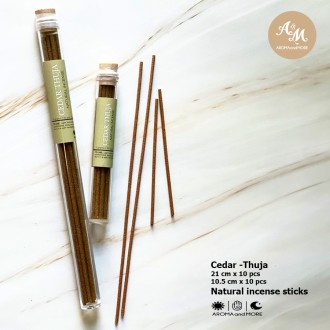 Incense Sticks- Cedar (Thuja) for purify & motivate, fresh scent