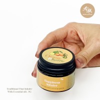 02-Thai Traditional Herbal Inhaler: Orange&Kaffir 5g (with pure essential oil)