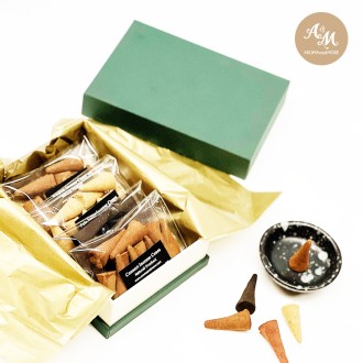 05- Incense Cones x4 Gifi Set/ ธูปหอมชุดสุดคุ้ม 4 กลิ่น ในกล่องของขวัญสุดหรู