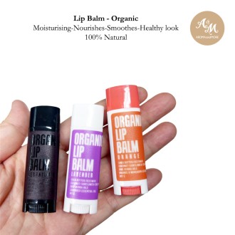 Organic Lip Balm -Geranium & Ylang Ylang - 5g