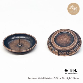 Metal Incense holder(Backflow) Suitable for burning incense corn
