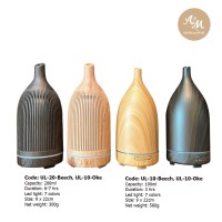 Essential Oil Aroma Diffuser - Ultrasonic (200 ml - For 8hrs)