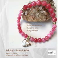 05-Wedesday -Gemstone bracelet -Love, Emotional healing and forgiveness