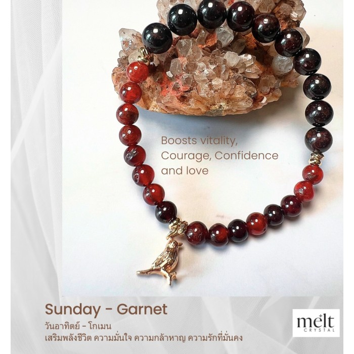 07-Sunday - Garnet Gemstone...