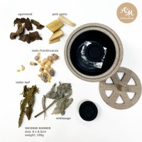 Ceramic Handcrafted Incense Holder, perfect design with combines a nice form and function