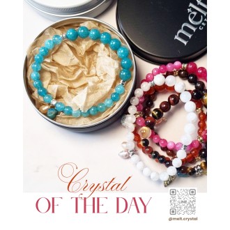 02-Carnalian For Tuesday -Gemstone bracelet -Boosts motivation, Bravery and action