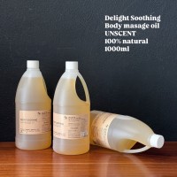 Delight-Soothing massage oil -Unscented 100% Natural oil