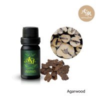 Agarwood crassna (Oud)-Light -น้ำมันหอมระเหยอะกร้า วูด- PR (ไม้กฤษณา)100 %  ไทย